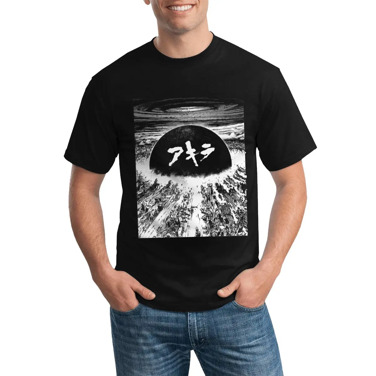 Akira Explosion T-Shirts Anime Hip Hop T Shirts Round Neck Tshirt Awesome Tees Men Plus Size
Akira Explosion T-Shirts Anime Hip Hop T Shirts Round Neck Tshirt Awesome Tees Men Plus Size