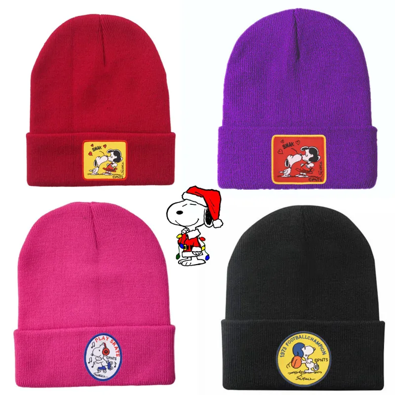 Зимняя Детская шерстяная шапка Snoopy аниме Kawaii щенок дети взрослые эластичная мягкая вязаная шапка с мультяшной вышивкой женский подарок
Зимняя Детская шерстяная шапка Snoopy аниме Kawaii щенок дети взрослые эластичная мягкая вязаная шапка с мультяшной вышивкой женский подарок