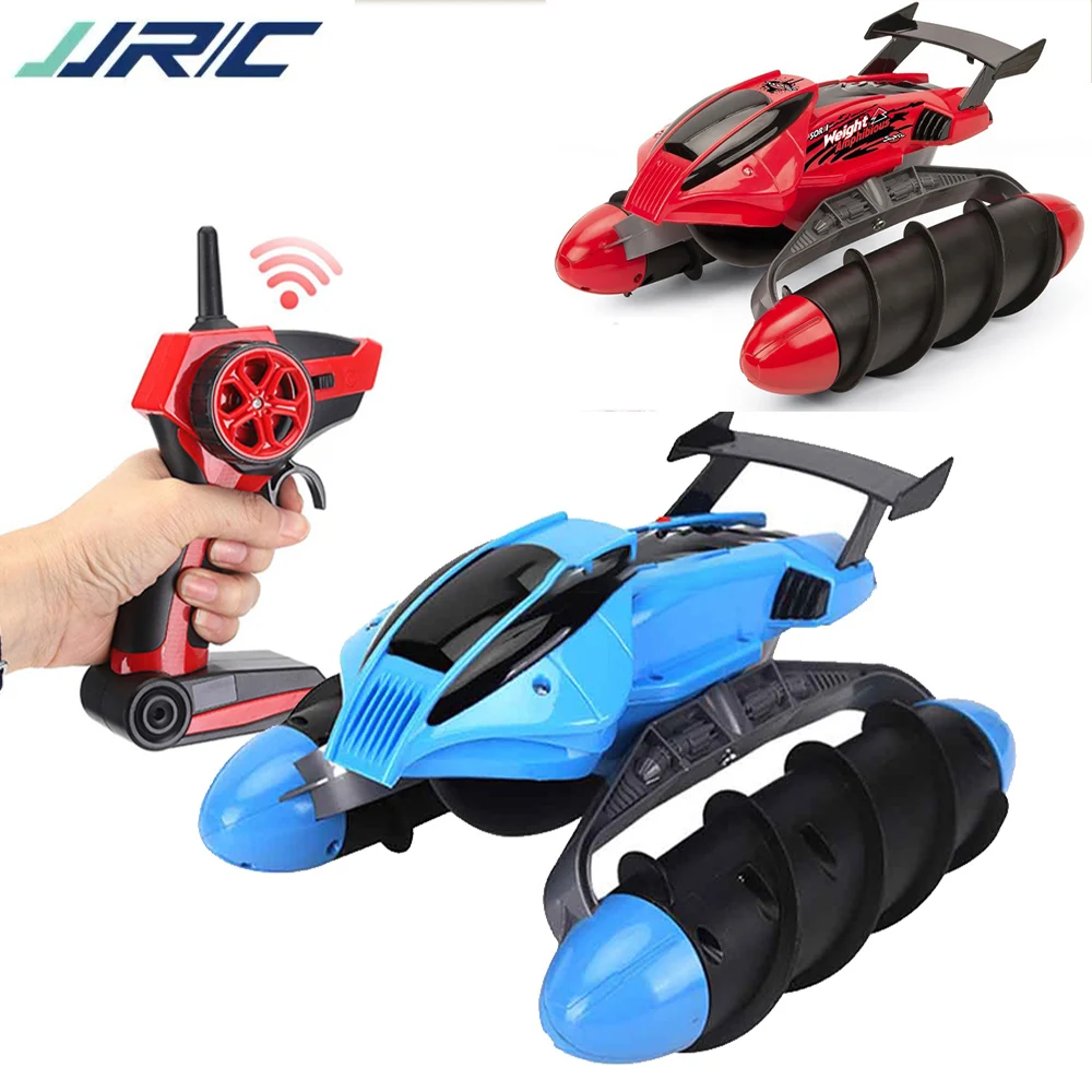 2.4GHz 8CH Electric RC Amphibious Vehicle Hovercraft Waterproof Driving Tank Boy RC Stunt Car Kids Summer Beach Toys Gift
2.4GHz 8CH Electric RC Amphibious Vehicle Hovercraft Waterproof Driving Tank Boy RC Stunt Car Kids Summer Beach Toys Gift