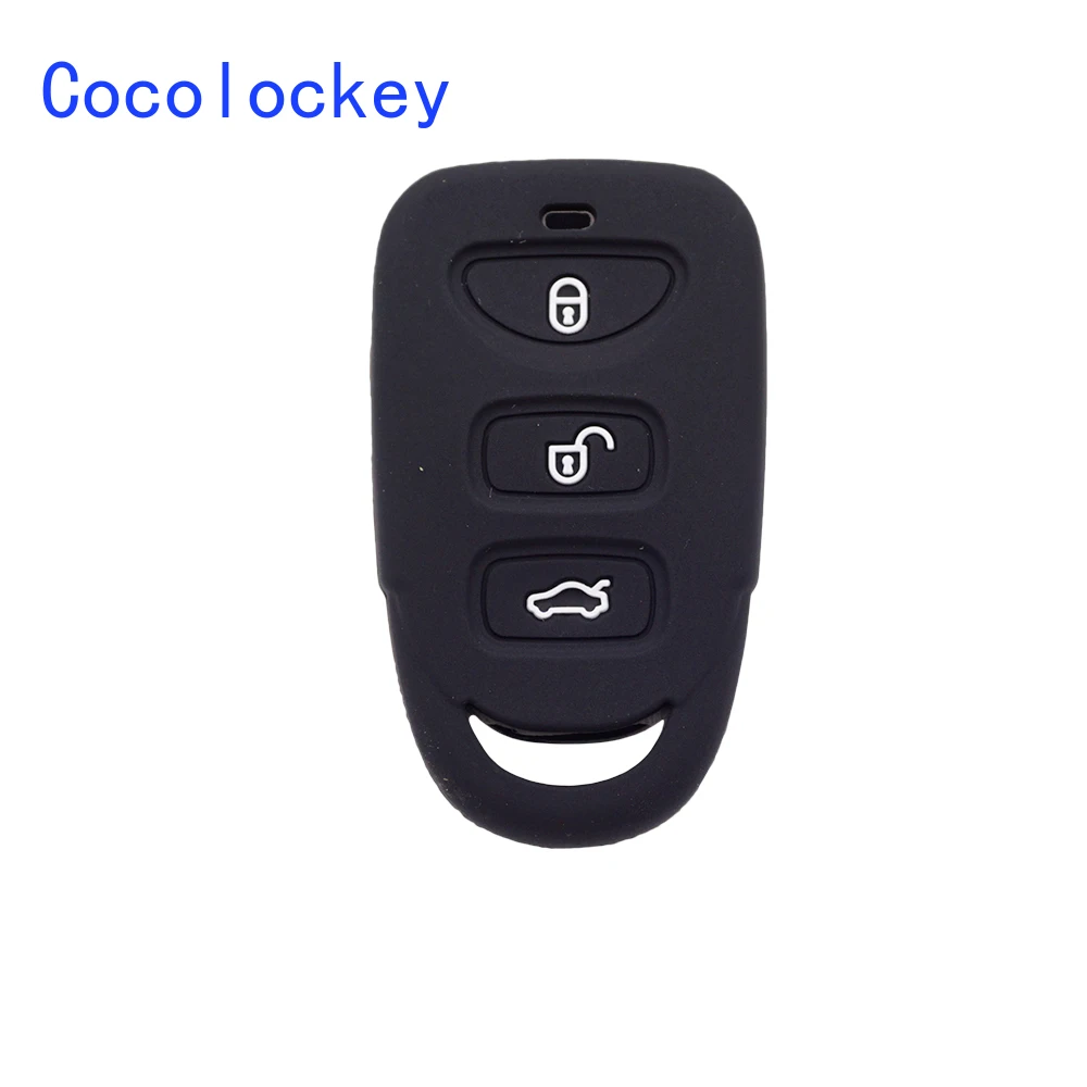 Cocolockey Car Key Cover Fit for Hyundai Accent Elantra GT 2011-2016 4 Buttons Car Remote Key Silicone Key Holder Bag Protection
Cocolockey Car Key Cover Fit for Hyundai Accent Elantra GT 2011-2016 4 Buttons Car Remote Key Silicone Key Holder Bag Protection