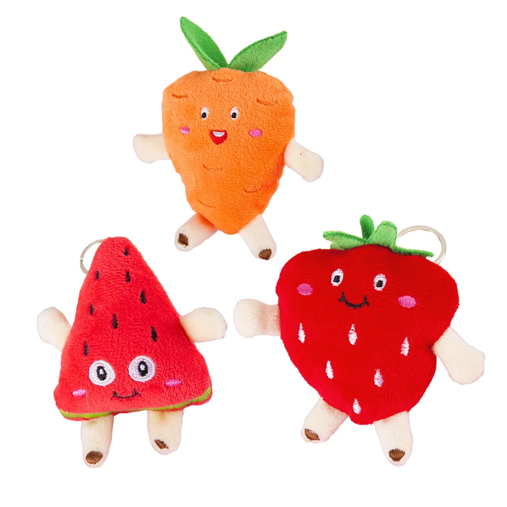 3 Pcs Key Chain Plush Multipurpose Hanging Pendants Candy Bag Fruit Decor Cloth Novel Design Ring
3 Pcs Key Chain Plush Multipurpose Hanging Pendants Candy Bag Fruit Decor Cloth Novel Design Ring