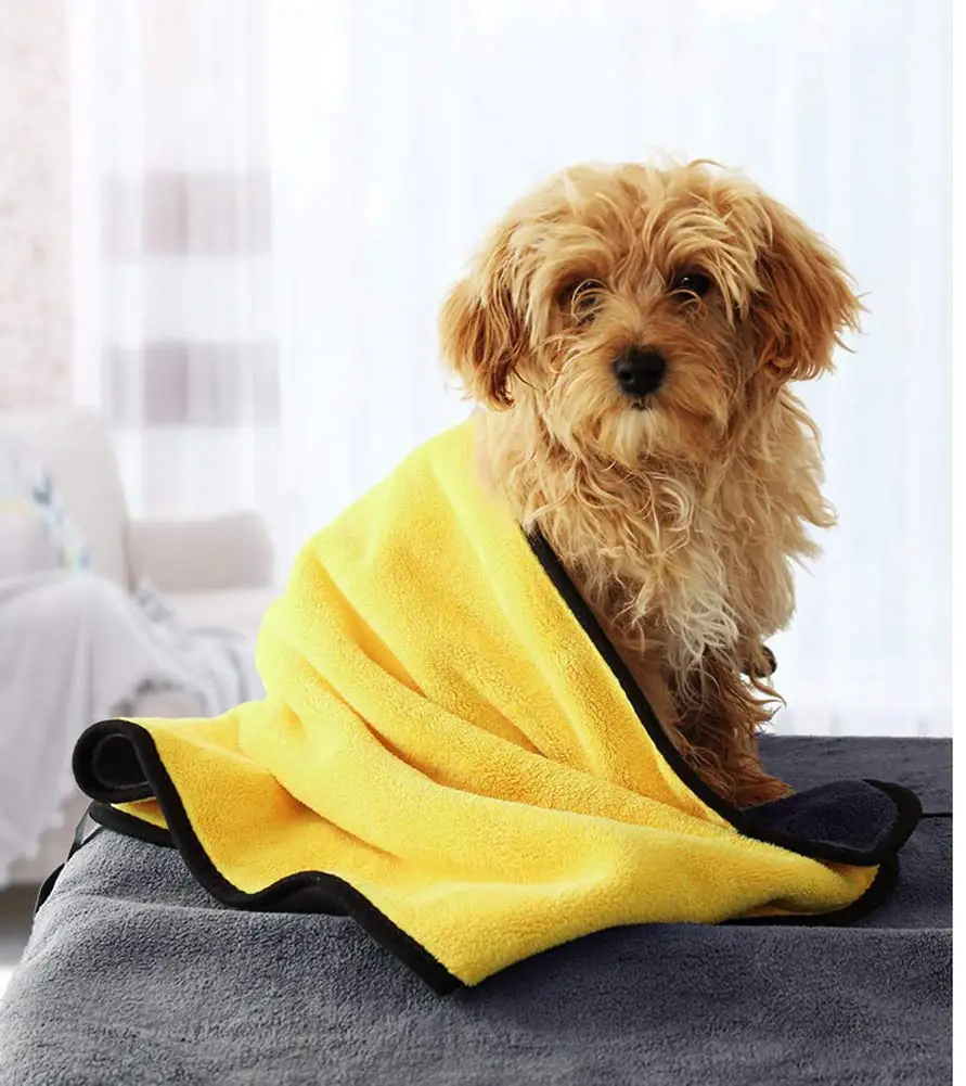 Pet Bath Towels Dog Cleaning Towel Super Absorbent Clean Up Microfiber Towel Lint-free Quick-drying Thick Bath Towel for Dog Cat
Pet Bath Towels Dog Cleaning Towel Super Absorbent Clean Up Microfiber Towel Lint-free Quick-drying Thick Bath Towel for Dog Cat