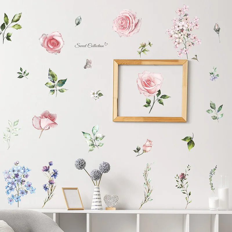 Fresh Literary Flowers Leaves Kindergarten Pvc Material Self-Adhesive Wall Stickers Wall Decor Home Accessories Wallpaper
Fresh Literary Flowers Leaves Kindergarten Pvc Material Self-Adhesive Wall Stickers Wall Decor Home Accessories Wallpaper