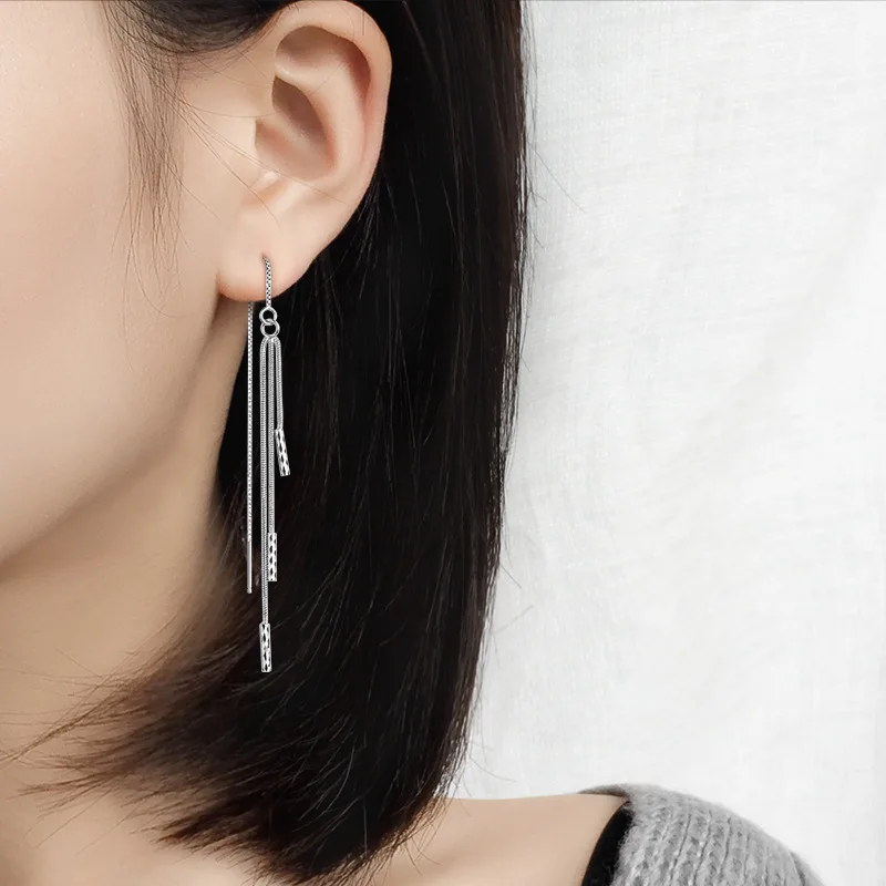 Korean Fashion Drop Earrings for Women Tassel Piercing Line Earring Jewelry Accessories Wholesale Pendientes 2022 Factory Supply
Korean Fashion Drop Earrings for Women Tassel Piercing Line Earring Jewelry Accessories Wholesale Pendientes 2022 Factory Supply