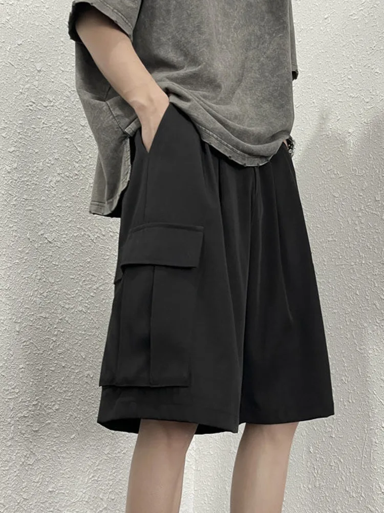 SYUHGFA Large Pockets Mens Shorts Wide Leg Cargo Capri Pants 2022 Summer Casual Fashion Brand Harajuku Solid Male Short Trousers
SYUHGFA Large Pockets Mens Shorts Wide Leg Cargo Capri Pants 2022 Summer Casual Fashion Brand Harajuku Solid Male Short Trousers