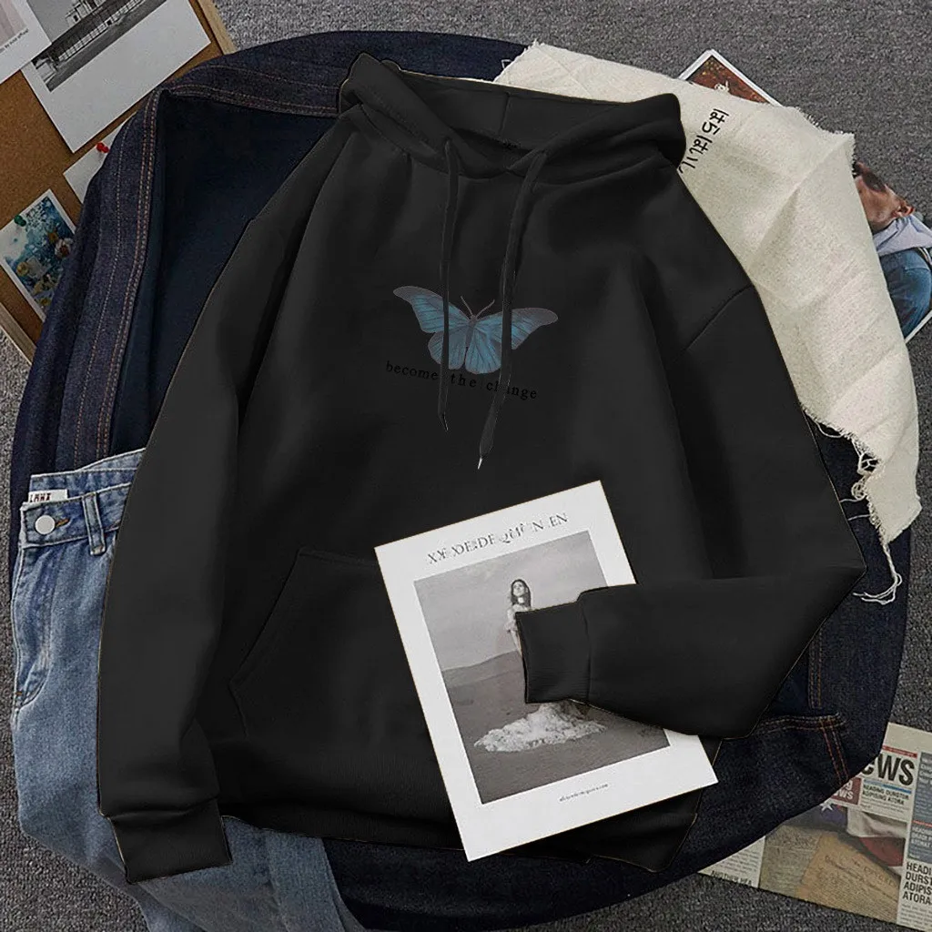 Fashion Women's Casual Long Sleeve Hooded Printed Ladies Sweatshirt Tops Fitted Women Shirt 3x Christmas Shirts for Women
Fashion Women's Casual Long Sleeve Hooded Printed Ladies Sweatshirt Tops Fitted Women Shirt 3x Christmas Shirts for Women