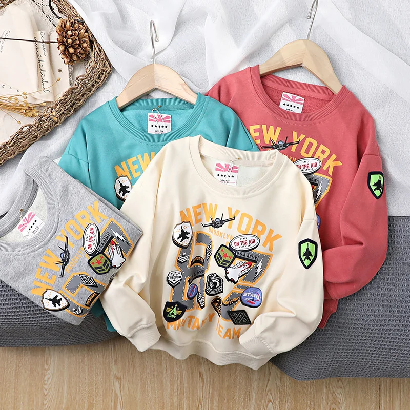 Boys Hoodies Sweatshirts Jacket Overcoat 2022 Stylish Spring Autumn Top Pullover Tops Cotton School Pullover Baby's Kids Childre
Boys Hoodies Sweatshirts Jacket Overcoat 2022 Stylish Spring Autumn Top Pullover Tops Cotton School Pullover Baby's Kids Childre