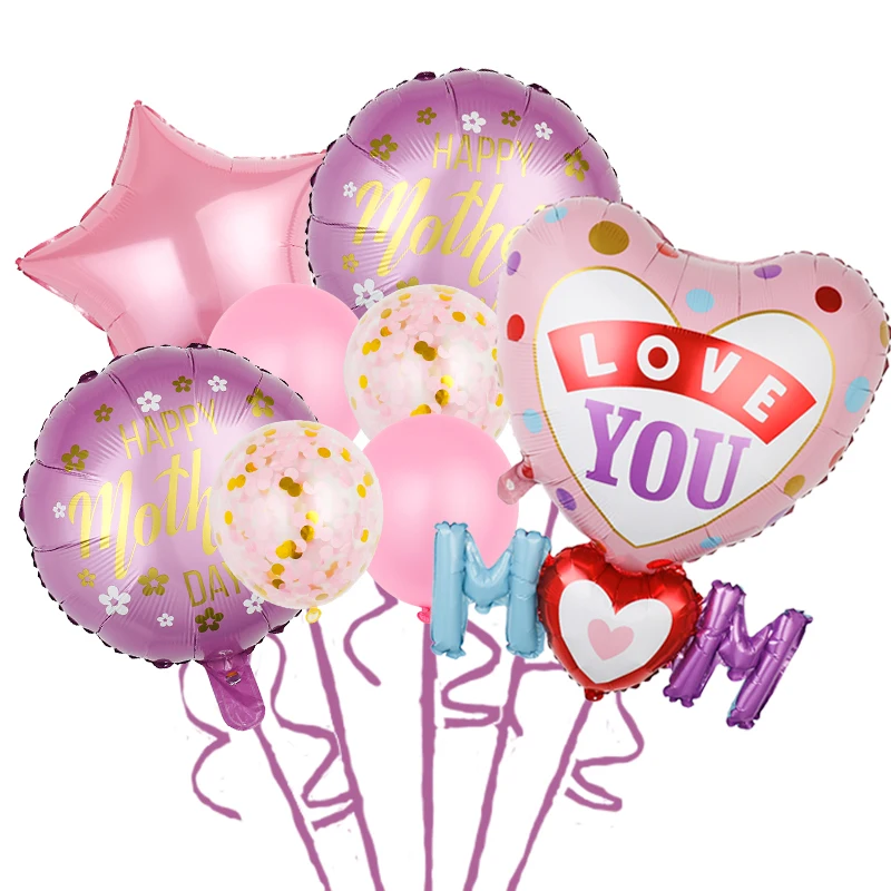 8pcs Happy Mother's Day Decoration I Love You MOM Balloon Festival Party Supplies Happy Mother's Day Decorations
8pcs Happy Mother's Day Decoration I Love You MOM Balloon Festival Party Supplies Happy Mother's Day Decorations
