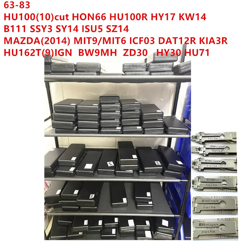 lishi tool HU100(10cut) HON66 HU100R HY17 KW14 B111 SSY3 SY14 ISU5 SZ14 MIT9 ICF03 DAT12R KIA3R HU162T9IGN BW9MH ZD30 HY30 HU71
lishi tool HU100(10cut) HON66 HU100R HY17 KW14 B111 SSY3 SY14 ISU5 SZ14 MIT9 ICF03 DAT12R KIA3R HU162T9IGN BW9MH ZD30 HY30 HU71