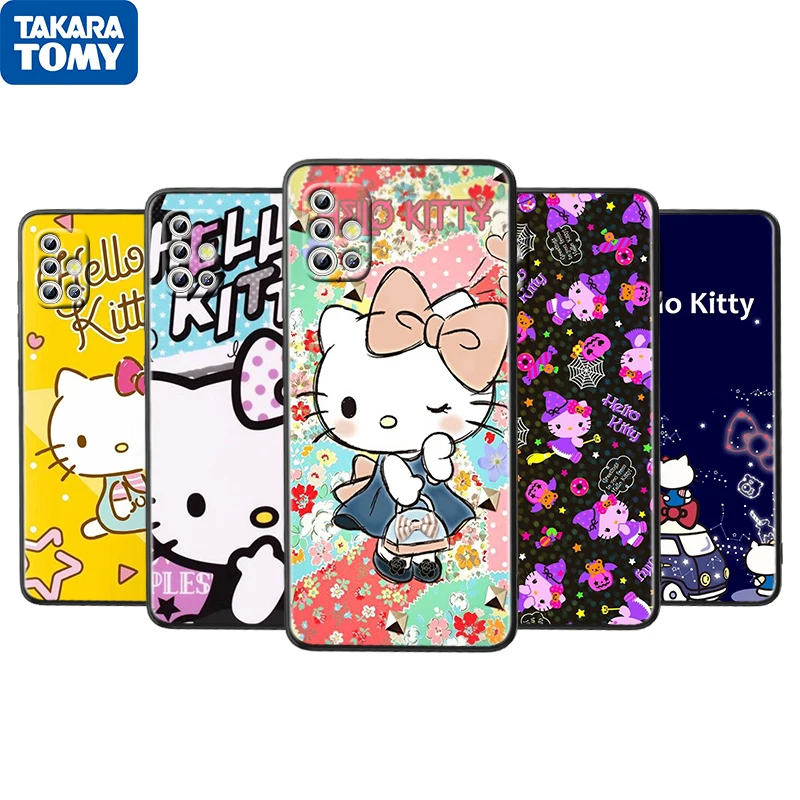 Cat Cartoon Hello Kitty For Samsung Galaxy A52S A72 A71 A52 A51 A12 A32 A21S 4G 5G Fundas Soft Black Phone Case Capa Coque Cover
Cat Cartoon Hello Kitty For Samsung Galaxy A52S A72 A71 A52 A51 A12 A32 A21S 4G 5G Fundas Soft Black Phone Case Capa Coque Cover