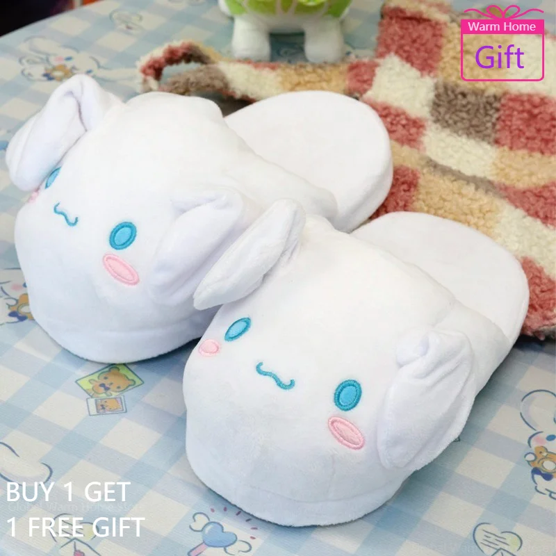 Free Shipping! Ears Moving Cotton Slippers Warm Up Thick Female Bag Heel Kawaii Going Out Dorm Winter Couple Cute Cartoon Gift
Free Shipping! Ears Moving Cotton Slippers Warm Up Thick Female Bag Heel Kawaii Going Out Dorm Winter Couple Cute Cartoon Gift