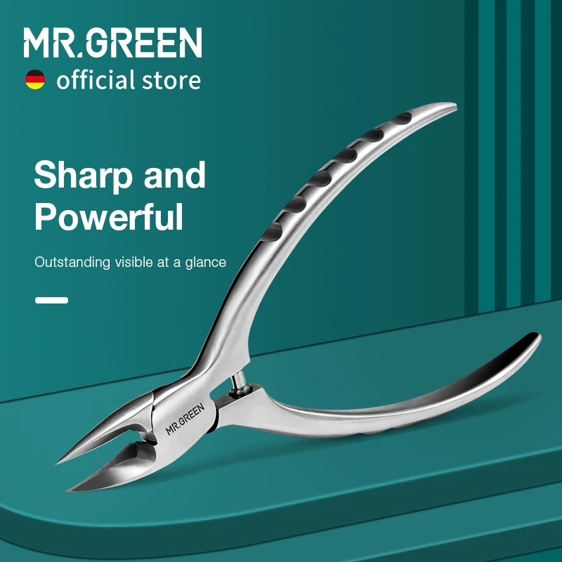 MR.GREEN Toenail Clippers Ingrown Nail Cutters Pedicure Tools Olecran Thick Hard Podiatry Toe Nail Correction Manicure tool
MR.GREEN Toenail Clippers Ingrown Nail Cutters Pedicure Tools Olecran Thick Hard Podiatry Toe Nail Correction Manicure tool