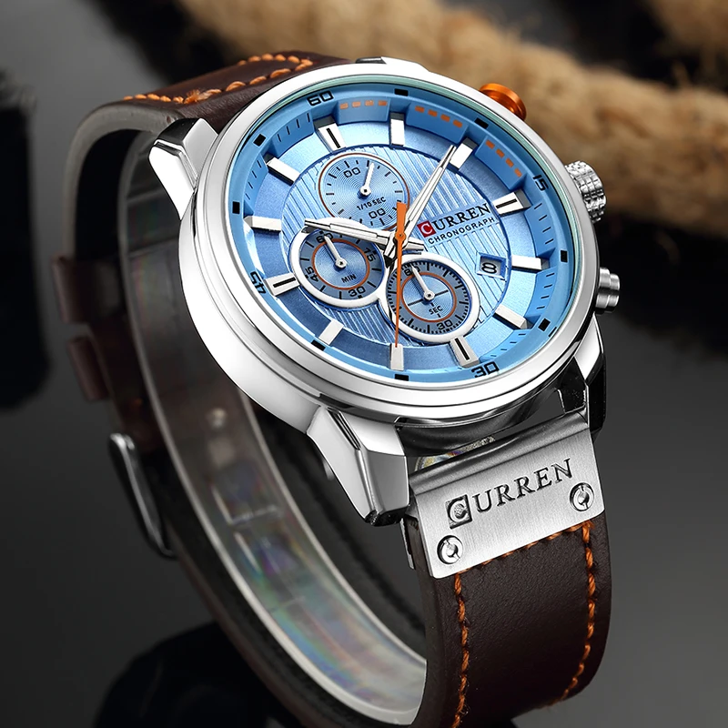 Curren Men's Sports Waterproof Quartz Watch Mens Bracelet Homme Wristwatch Chronograph Watches For Men Gift relogio masculino
Curren Men's Sports Waterproof Quartz Watch Mens Bracelet Homme Wristwatch Chronograph Watches For Men Gift relogio masculino