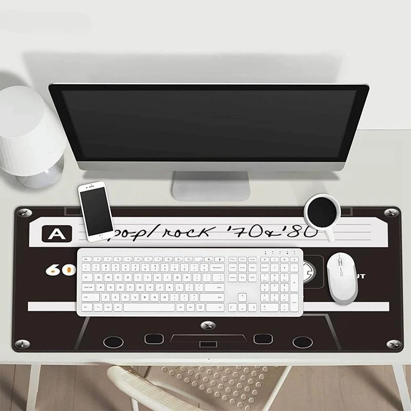 Old Retro Music Cassette Mouse Pad Gaming New Custom Computer HD Home Mousepad XXL Keyboard Pad Non-Slip Carpet Soft Mice Pad
Old Retro Music Cassette Mouse Pad Gaming New Custom Computer HD Home Mousepad XXL Keyboard Pad Non-Slip Carpet Soft Mice Pad