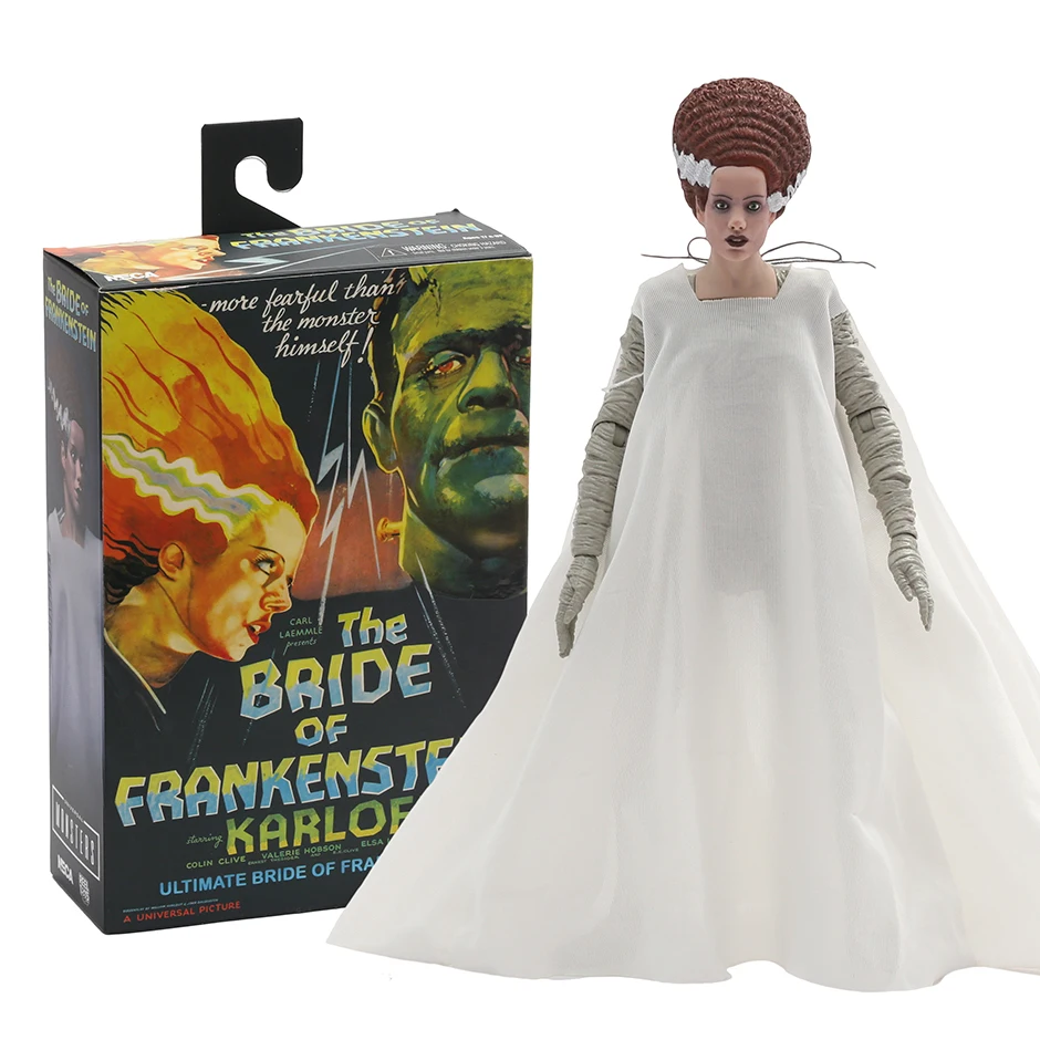 NECA The Bride of Frankenstein Action Figurine Collectible Model Toy Halloween Horror Move Figure
NECA The Bride of Frankenstein Action Figurine Collectible Model Toy Halloween Horror Move Figure