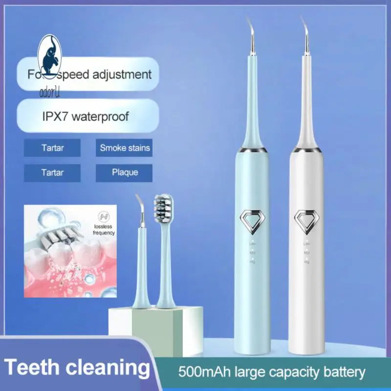 Ultrasonic Scaler For Teeth Tartar Stain Tooth Calculus Remover Electric Sonic Teeth Plaque Cleaner Stone Removal Oral Irrigator
Ultrasonic Scaler For Teeth Tartar Stain Tooth Calculus Remover Electric Sonic Teeth Plaque Cleaner Stone Removal Oral Irrigator