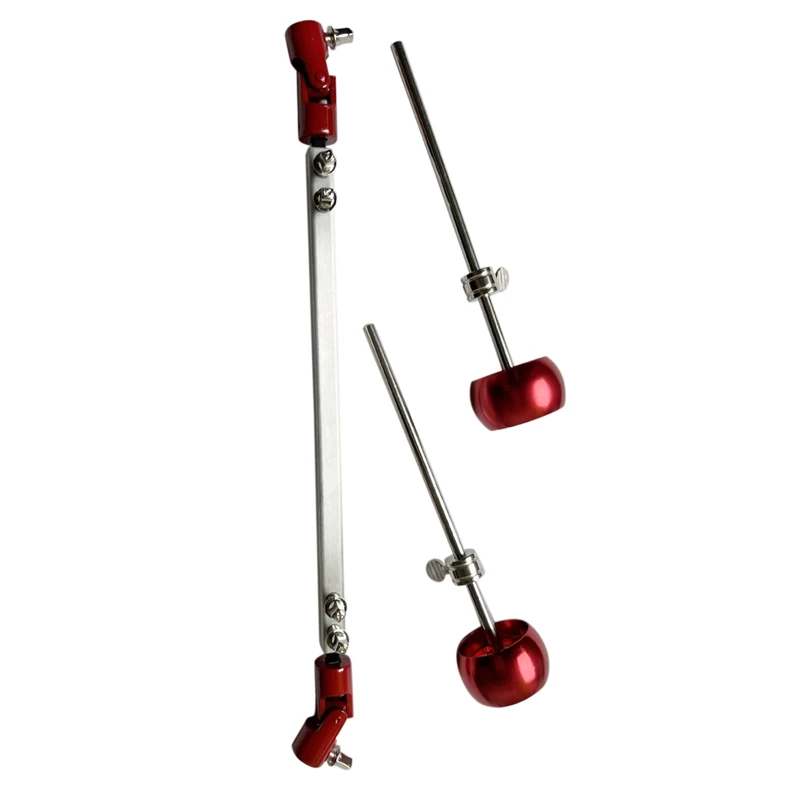 Double Drum Drive Shaft Connecting Bar Bass Drum Pedal Linkage With 2 Drum Hammers For Drum Set Accessories
Double Drum Drive Shaft Connecting Bar Bass Drum Pedal Linkage With 2 Drum Hammers For Drum Set Accessories