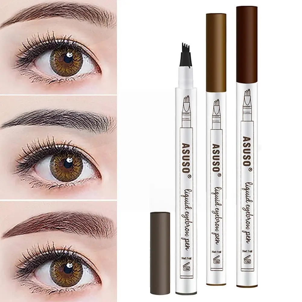 3 Colors Microblading Eyebrow Tattoo Pen Waterproof Eyebrow Brow Tattoo Pen Eye Smudge-proof Fine Liquid Durable Sketch Pen D3a8 
3 Colors Microblading Eyebrow Tattoo Pen Waterproof Eyebrow Brow Tattoo Pen Eye Smudge-proof Fine Liquid Durable Sketch Pen D3a8