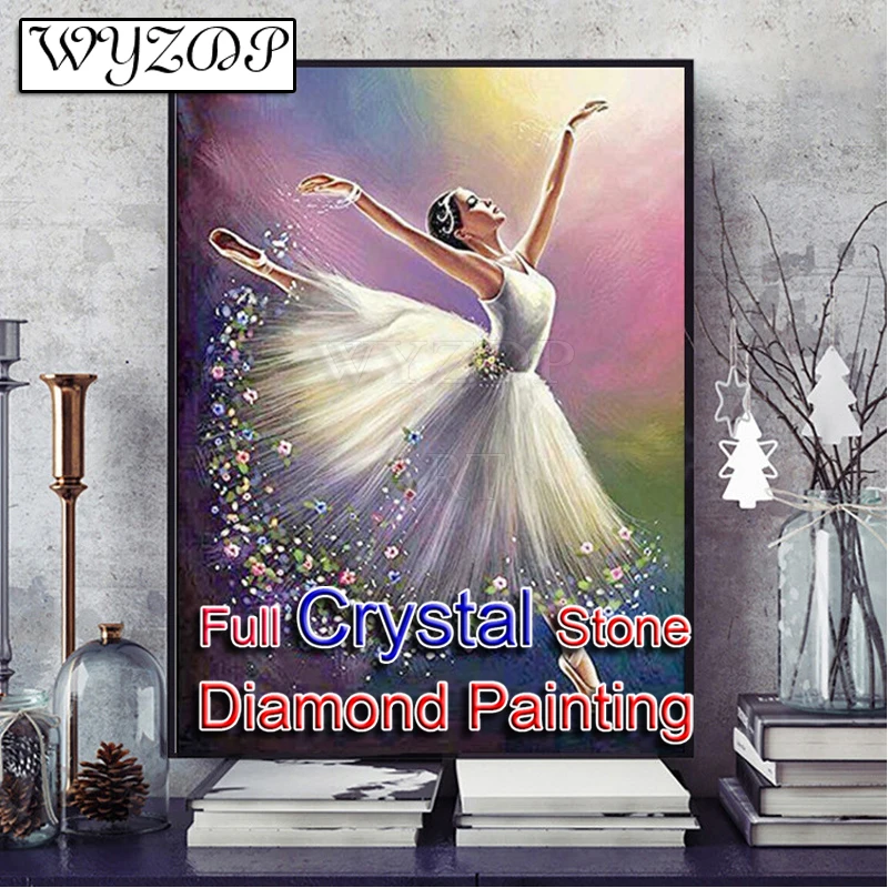 5D Diy Diamond Painting Dancer Girl Full Square Crystal Mosaic Embroidery Cross Stitch Kit Crystal Diamond Art Home Decor 230723
5D Diy Diamond Painting Dancer Girl Full Square Crystal Mosaic Embroidery Cross Stitch Kit Crystal Diamond Art Home Decor 230723