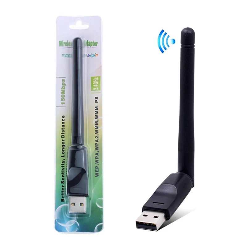 Беспроводной USB Wi-Fi передатчик беспроводная сетевая карта телеприставка IPTV