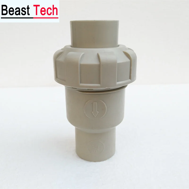 PPH Hot Melt Check Valve One-way Valve Plastic Check Valve Stop Valve Id 20mm-63mm 1 Pcs
PPH Hot Melt Check Valve One-way Valve Plastic Check Valve Stop Valve Id 20mm-63mm 1 Pcs