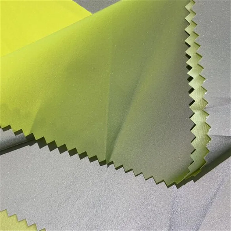 140cm Width Yellow Color Reflective Polyester Fabric Gradient Symphony Reflective Fabric for DIY Clothing Windproof Down Jacket
140cm Width Yellow Color Reflective Polyester Fabric Gradient Symphony Reflective Fabric for DIY Clothing Windproof Down Jacket