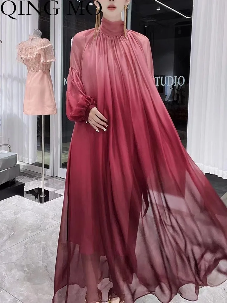QING MO 2023 Autumn New Gradient Large Swing Long Sleeve Dress Fashion Casual Style Women Red Dress ZXF3337
QING MO 2023 Autumn New Gradient Large Swing Long Sleeve Dress Fashion Casual Style Women Red Dress ZXF3337