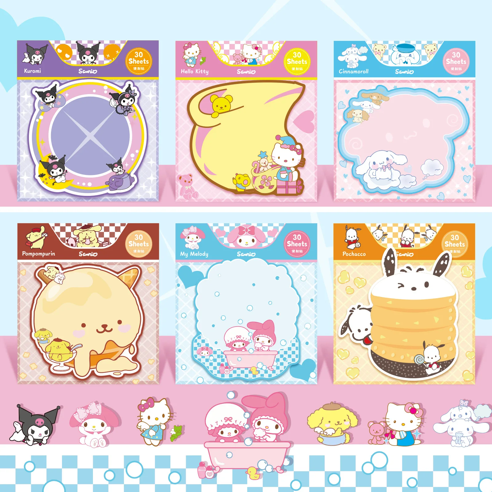 Cartoon Hand Account Stickers Sanrio Sticker Pack Children DIY Melody Jade Gui Dog Student Hand Account Material Kawaii 
Cartoon Hand Account Stickers Sanrio Sticker Pack Children DIY Melody Jade Gui Dog Student Hand Account Material Kawaii