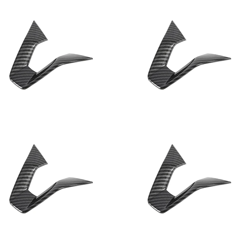 4X Carbon Fiber Car Steering Wheel Cover Trim Accessories For Chevrolet Onix 2019-2021
4X Carbon Fiber Car Steering Wheel Cover Trim Accessories For Chevrolet Onix 2019-2021
