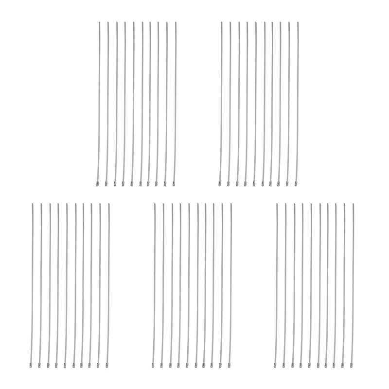 50 шт., зажимные стяжки для выхлопной трубы, 17,7 дюйма
50 шт., зажимные стяжки для выхлопной трубы, 17,7 дюйма