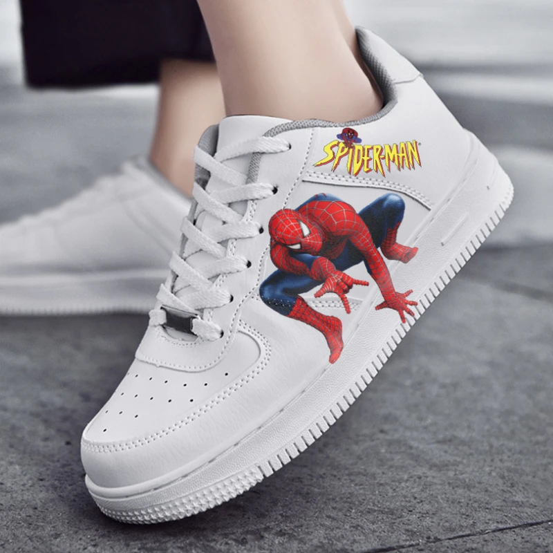 Disney Spider Men Women casual Shoes Male Platform Sneakers Girls Casual kateboarding Shoes flats 3D graffiti
Disney Spider Men Women casual Shoes Male Platform Sneakers Girls Casual kateboarding Shoes flats 3D graffiti
