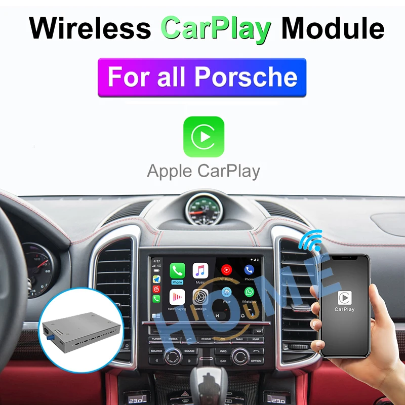 Wireless CarPlay Android Auto for Porsche 911 Boxster Cayman Macan Cayenne Panamera PCM3.1 4.0 2011-2018 Video Module Box
Wireless CarPlay Android Auto for Porsche 911 Boxster Cayman Macan Cayenne Panamera PCM3.1 4.0 2011-2018 Video Module Box