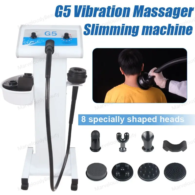 Устройство для похудения G5 с 8 головками высокочастотный вибрирующий массажер