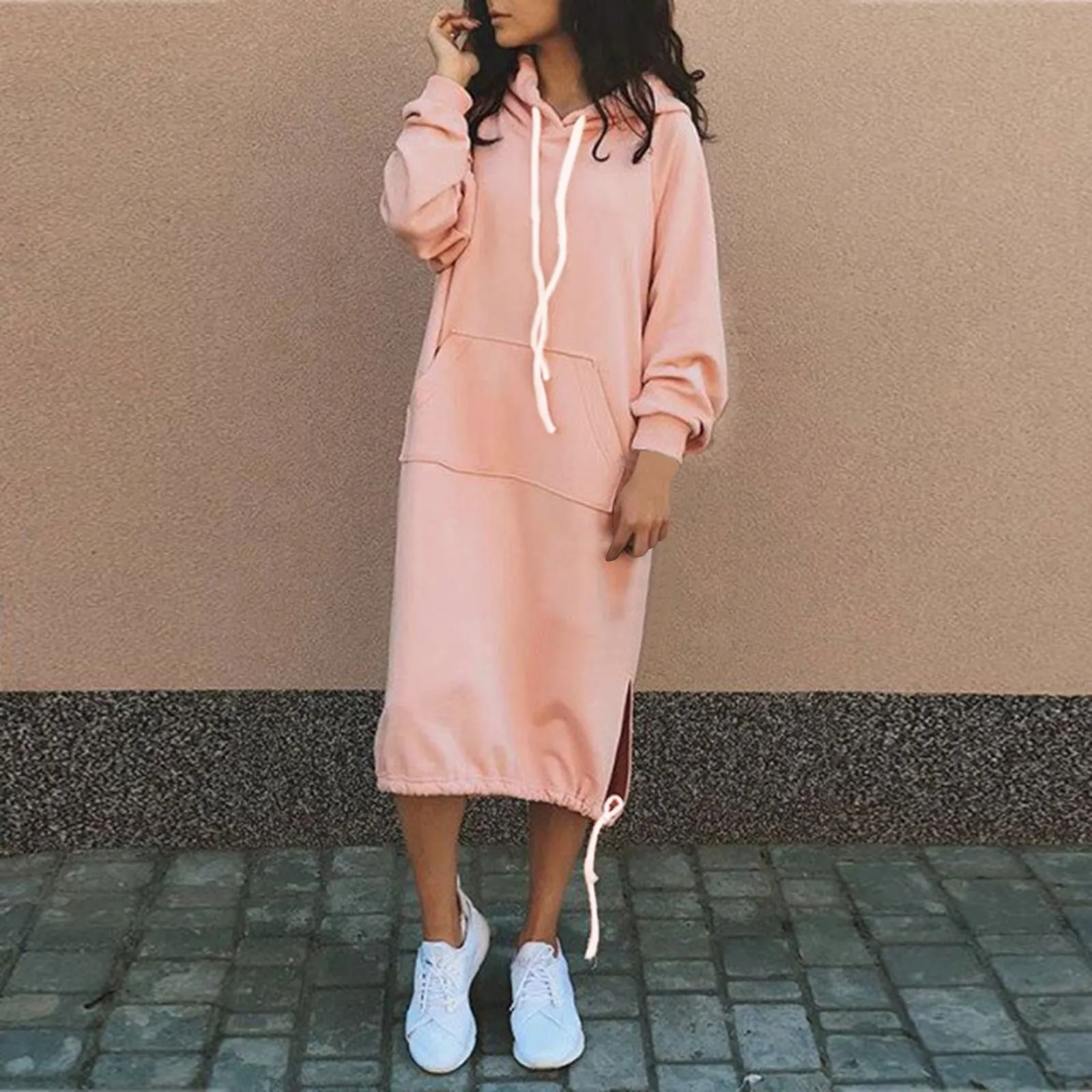 Women's Hoodies Solid Color Long Sleeve Fleece Drawstring Winter Warm Sweater Dress Sweaters Hoodie Women Plain Hoodies Women
Women's Hoodies Solid Color Long Sleeve Fleece Drawstring Winter Warm Sweater Dress Sweaters Hoodie Women Plain Hoodies Women