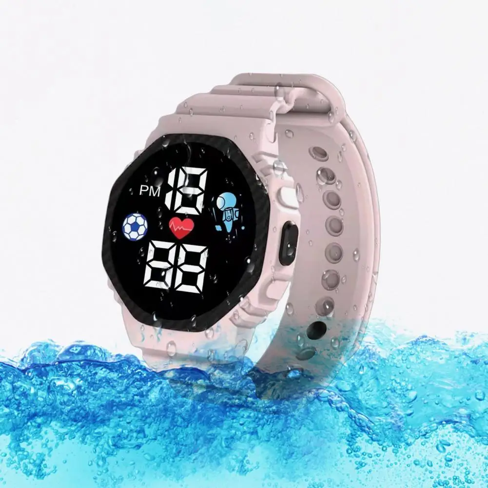 Gift Creative LED Kids Football Digital Wrist Watch Lightweight Electronic Watch Shockproof for Student
Gift Creative LED Kids Football Digital Wrist Watch Lightweight Electronic Watch Shockproof for Student