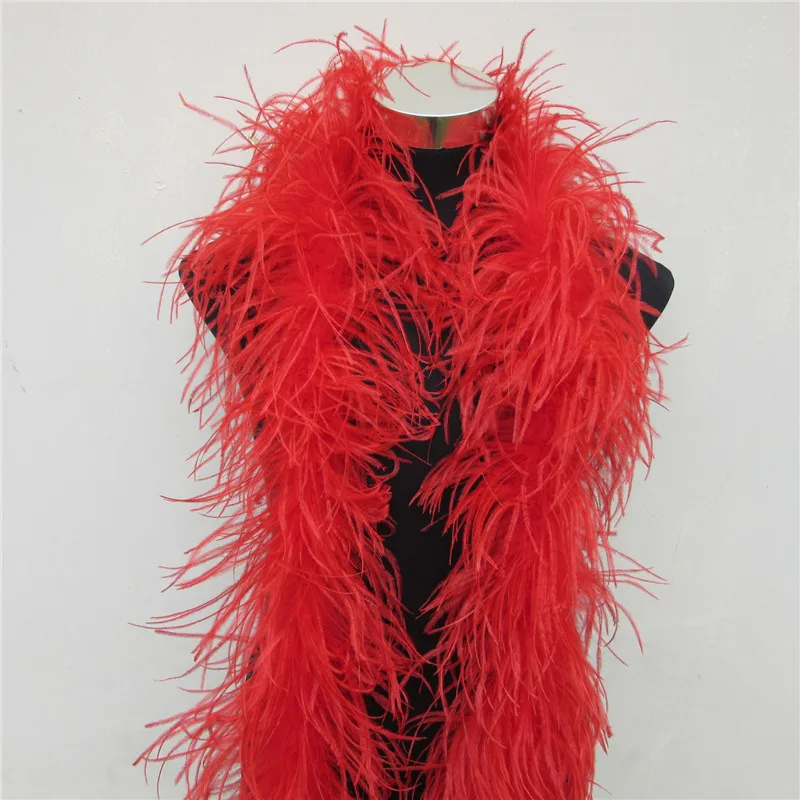 2 Meters Fluffy Colorful 2PLY Thickness Natural Ostrich Feather Boa Suitable for Carnival Skirt Decoration Scarf/Shawl Plumes
2 Meters Fluffy Colorful 2PLY Thickness Natural Ostrich Feather Boa Suitable for Carnival Skirt Decoration Scarf/Shawl Plumes