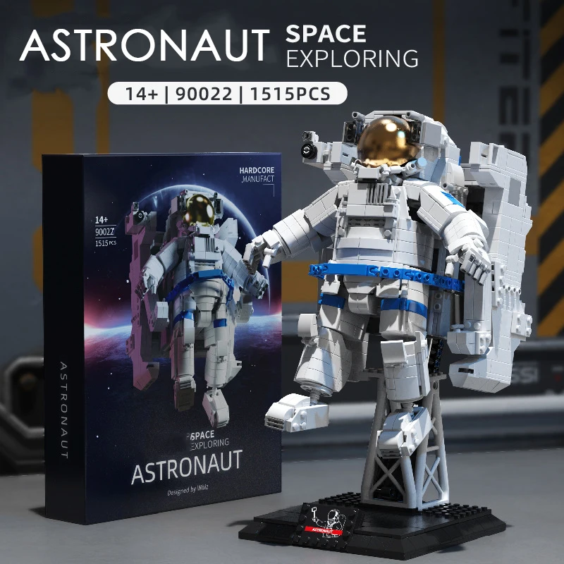 Конструктор детский астронавт в сборе, маленький Конструктор Lego, космическая техника, модель для просвещения, подарок для мальчика
Конструктор детский астронавт в сборе, маленький Конструктор Lego, космическая техника, модель для просвещения, подарок для мальчика
