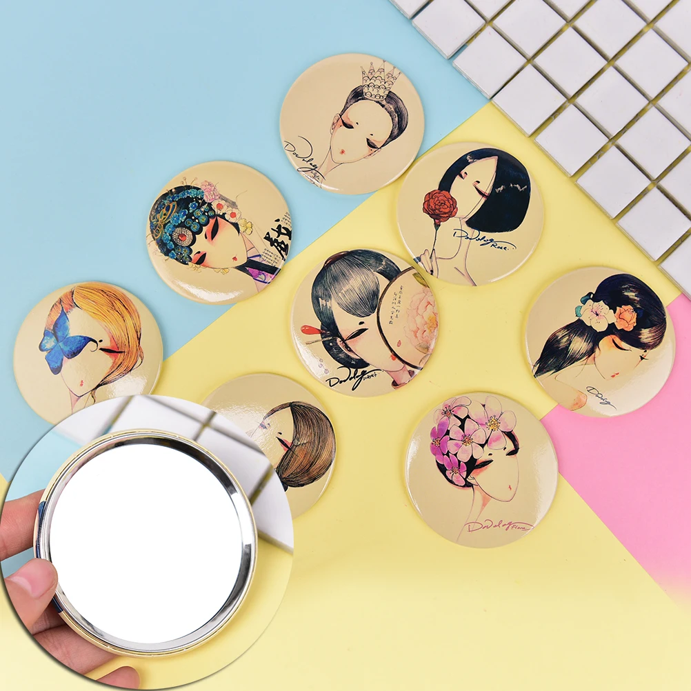 L430 Lovely portable Mini Pocket Makeup Mirror Cosmetic Compact Mirrors color random 1PCS 7cm
L430 Lovely portable Mini Pocket Makeup Mirror Cosmetic Compact Mirrors color random 1PCS 7cm