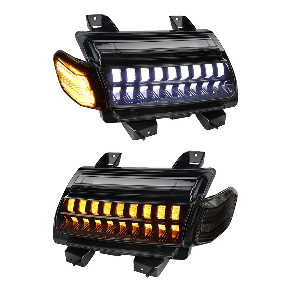 Atubeix Car LED Fender Light Turn Signal Daytime Running Lamp Kit for Jeep Wrangler JL 2018-2021
Atubeix Car LED Fender Light Turn Signal Daytime Running Lamp Kit for Jeep Wrangler JL 2018-2021