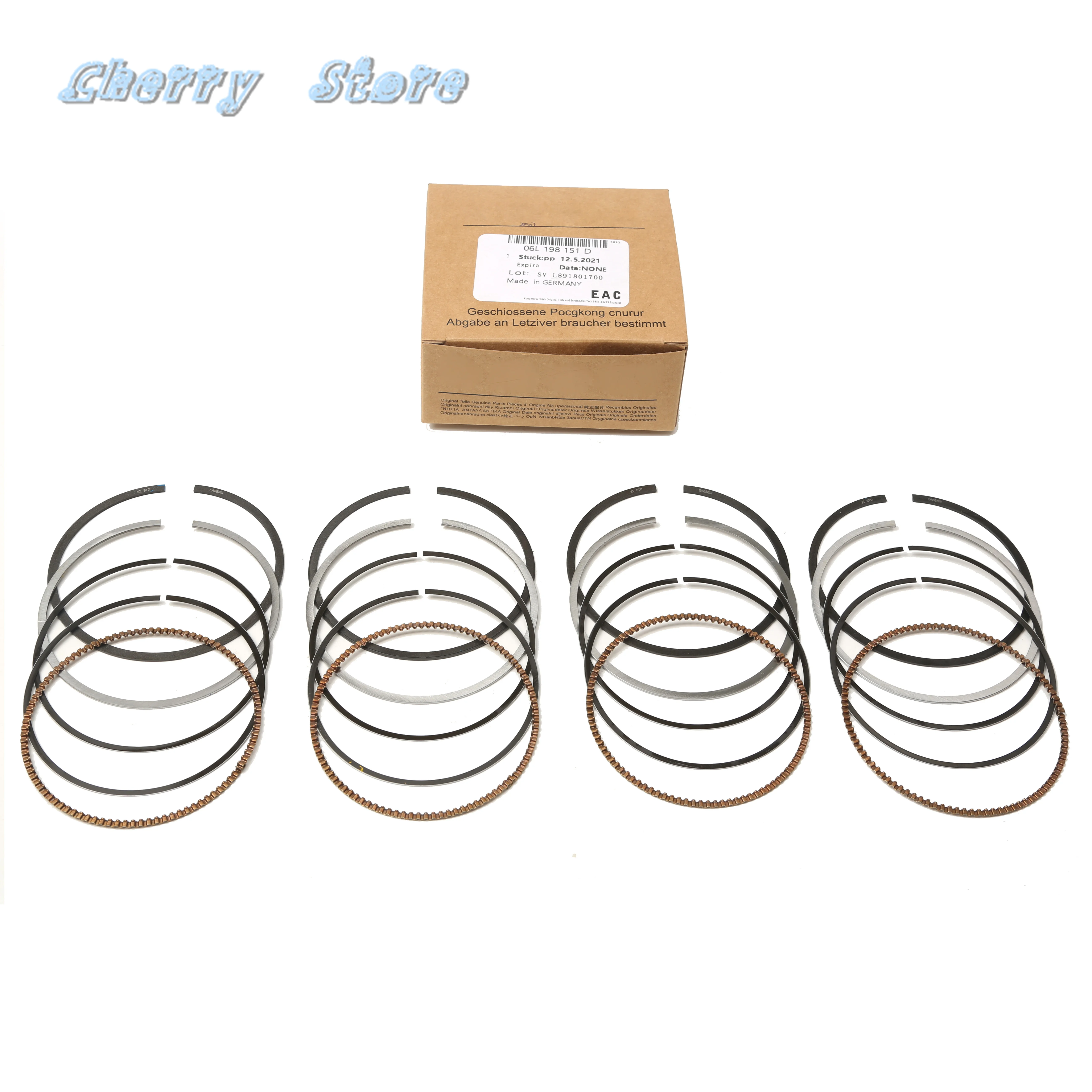 Car Engine Piston Rings Set For Volkswagen Beetle CC Passat Tiguan Audi A4 A8 Q5 Skoda Superb Seat Ibiza Leon B19046ET 06L198151
Car Engine Piston Rings Set For Volkswagen Beetle CC Passat Tiguan Audi A4 A8 Q5 Skoda Superb Seat Ibiza Leon B19046ET 06L198151
