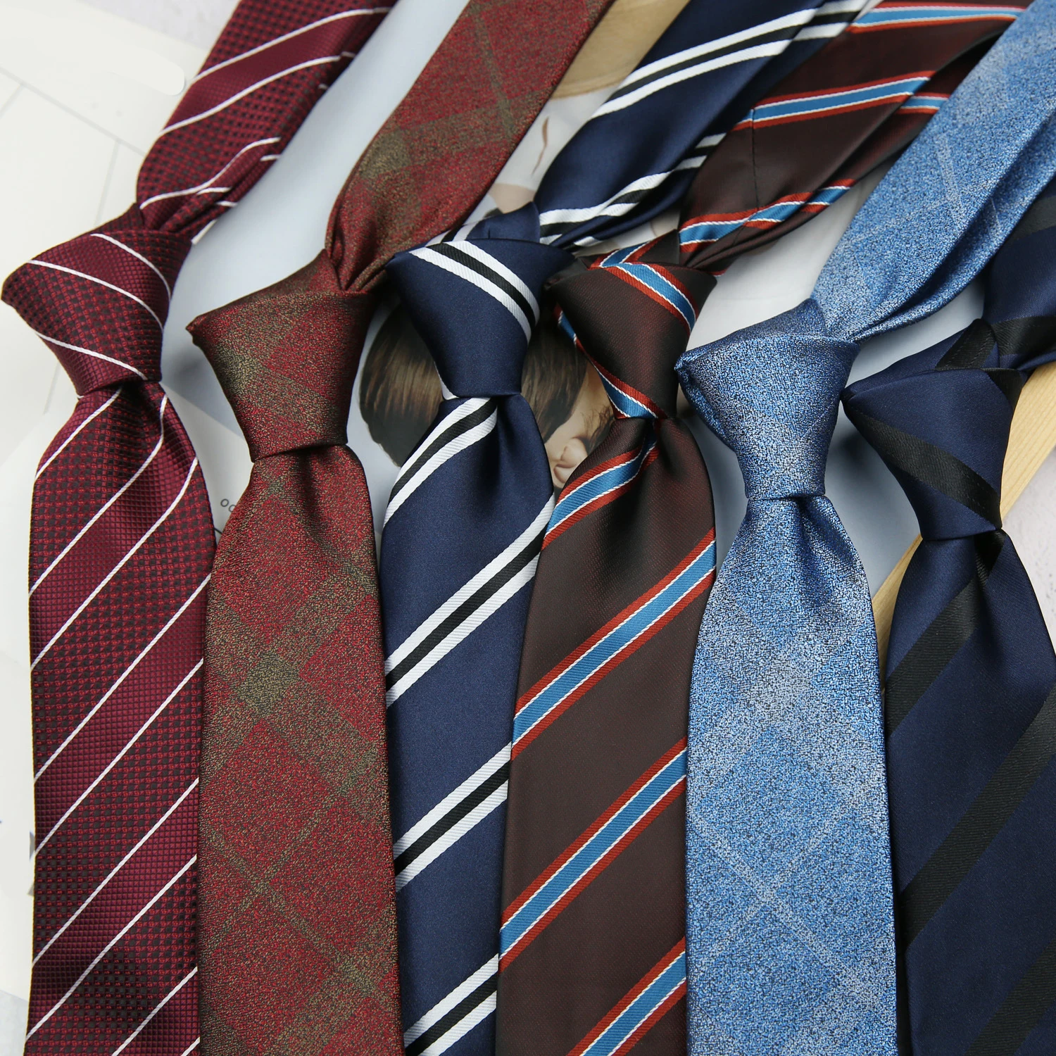 

Mens Striped Neckties for Wedding Ties Mans Formal Suit Gravatas Slim Neck Tie Neckwear Accessories Cravat