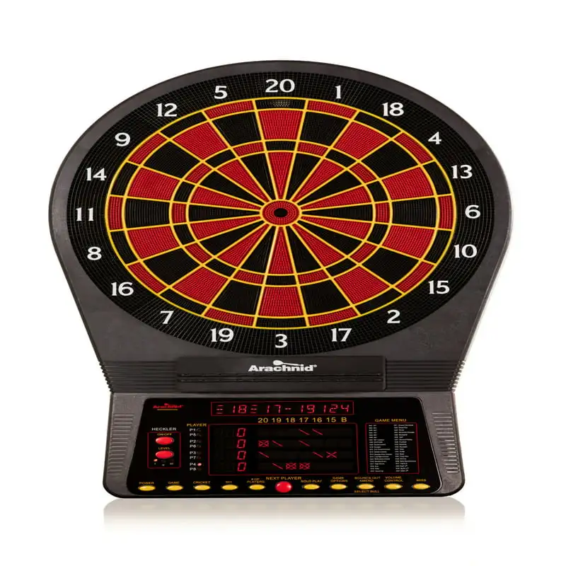 Pro 800 Electronic Dartboard with 39 Games, 179 Variations, and 6 Soft Tip Darts Included
Pro 800 Electronic Dartboard with 39 Games, 179 Variations, and 6 Soft Tip Darts Included