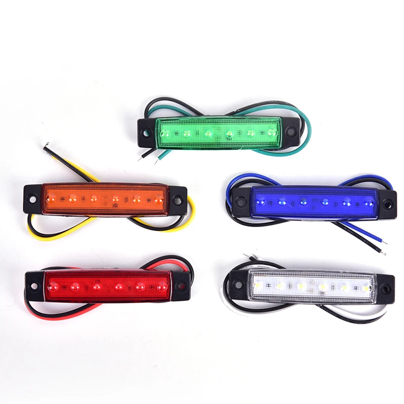 1PC Truck Side Marker Indicator Light Turn Signal Lamp 12V LED Auto Car Bus Lorry Trailer Tail Warning Lamp Brake Lights
1PC Truck Side Marker Indicator Light Turn Signal Lamp 12V LED Auto Car Bus Lorry Trailer Tail Warning Lamp Brake Lights
