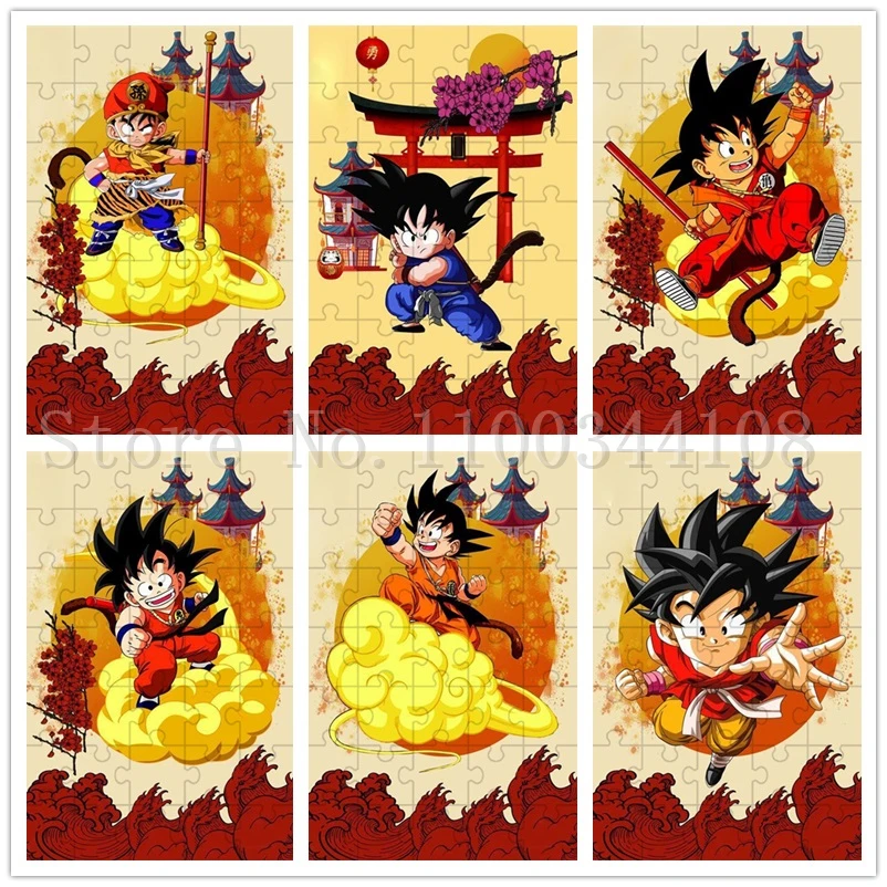 35 Pieces Dragon Ball Son Goku Puzzles for Children Japan Classical Anime Jigsaw Puzzles Kid Training Observation Endurance Toys
35 Pieces Dragon Ball Son Goku Puzzles for Children Japan Classical Anime Jigsaw Puzzles Kid Training Observation Endurance Toys