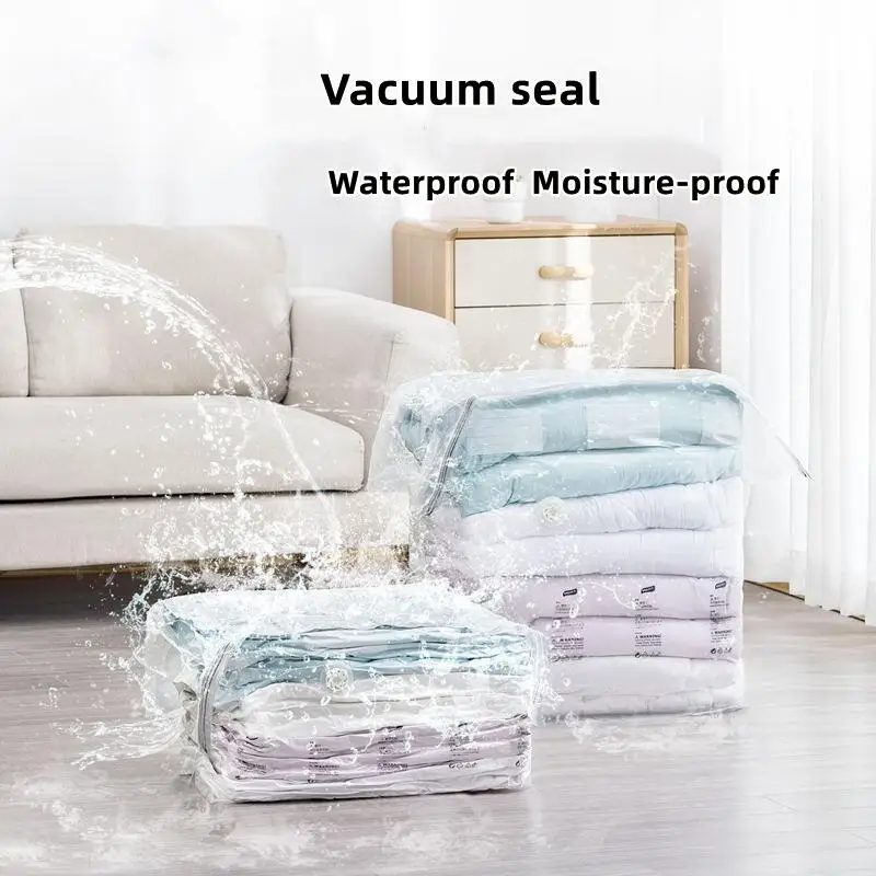 No Need Pump Vacuum Bags Large Plastic Storage Bags for Storing Clothes blankets Compression Empty Bag Covers Travel Accessories
No Need Pump Vacuum Bags Large Plastic Storage Bags for Storing Clothes blankets Compression Empty Bag Covers Travel Accessories