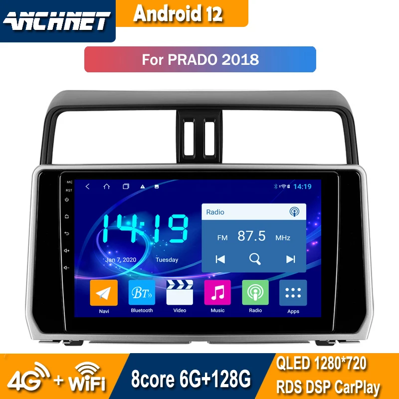 10.1 inch full screen car audio radio system player for Toyota Prado 2018 Android 12 entertainment gps navigation
10.1 inch full screen car audio radio system player for Toyota Prado 2018 Android 12 entertainment gps navigation