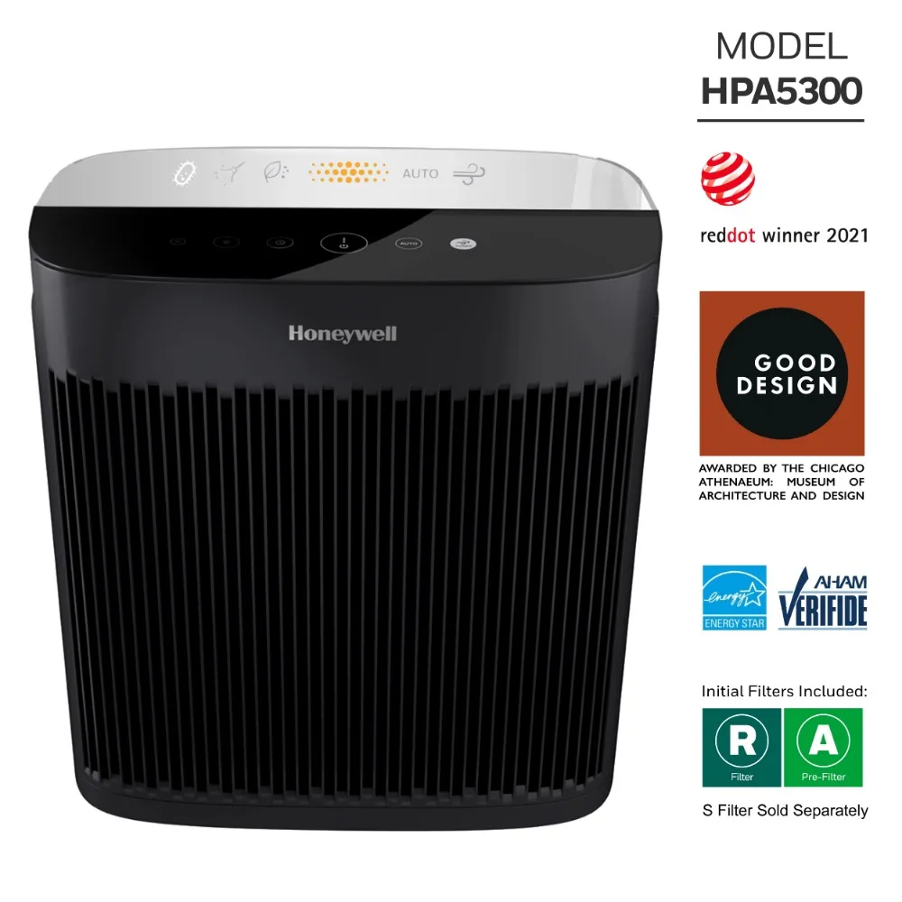 Allergen Reducer for Extra-Large Rooms (500 Sq. Ft) Air Purifier Air Purifier With Air Quality Indicator and Auto Mode Pollen 
Allergen Reducer for Extra-Large Rooms (500 Sq. Ft) Air Purifier Air Purifier With Air Quality Indicator and Auto Mode Pollen