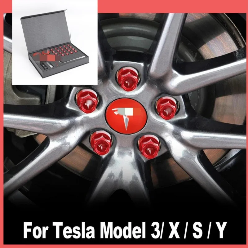 Aluminum 2022 New Wheel Lug Nuts Center Cap Kit With Tire Valve Caps for Tesla Model 3 Model Y Model S Model X Exterior Parts 
Aluminum 2022 New Wheel Lug Nuts Center Cap Kit With Tire Valve Caps for Tesla Model 3 Model Y Model S Model X Exterior Parts