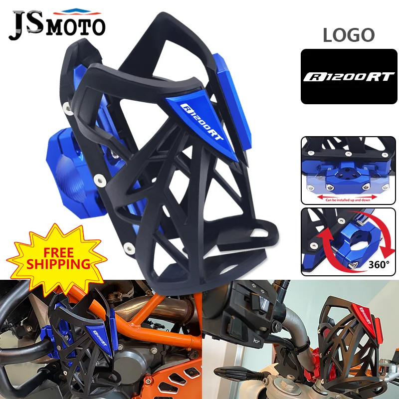 For BMW R1200RS R1200RT RT1200R R1200 RS RT/R Motorcycle CNC Beverage Water Bottle Cages Drink Cup Holder Bracket Accessories 
For BMW R1200RS R1200RT RT1200R R1200 RS RT/R Motorcycle CNC Beverage Water Bottle Cages Drink Cup Holder Bracket Accessories