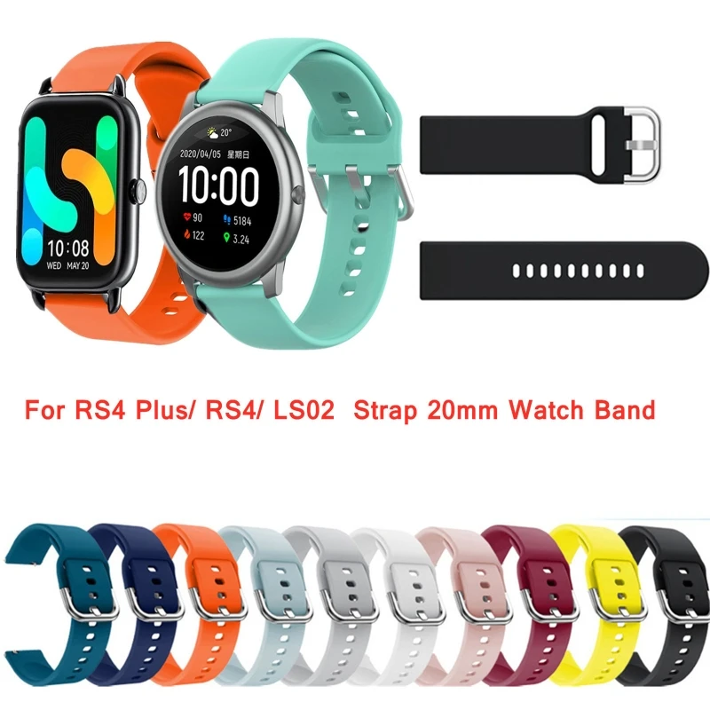 Silicone Strap for HaylouRS4 Plus/RS4/LS02 Waterproof Bracelet Durable Watch Fashion Band Belt Wristbands
Silicone Strap for HaylouRS4 Plus/RS4/LS02 Waterproof Bracelet Durable Watch Fashion Band Belt Wristbands